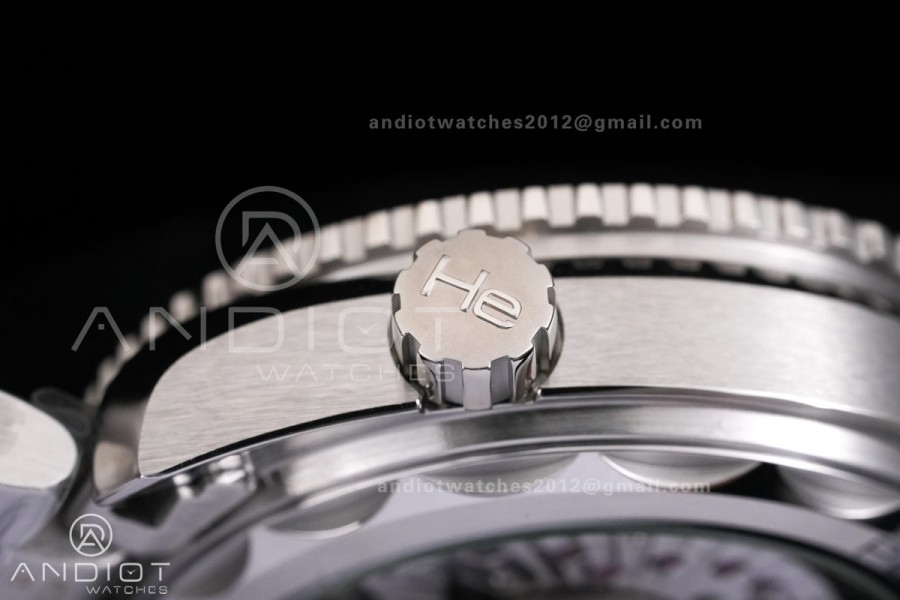 Planet Ocean 39.5mm Black Ceramic Bezel SS V4 VSF 1:1 Best Edition Black Dial On SS Bracelet Super Clone Asian 8800