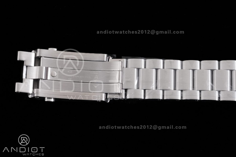 Planet Ocean 39.5mm Black Ceramic Bezel SS V4 VSF 1:1 Best Edition Black Dial On SS Bracelet Super Clone Asian 8800