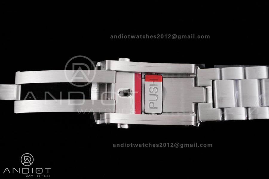 Planet Ocean 39.5mm Black Ceramic Bezel SS V4 VSF 1:1 Best Edition Black Dial On SS Bracelet Super Clone Asian 8800