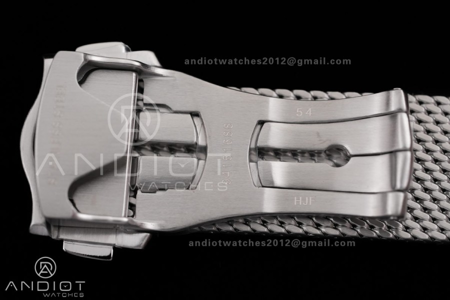 Seamaster 300M Diver SS VSF 1:1 Best Edition Black/Orange Dial on SS Mesh Bracelet VS8806 Super Clone