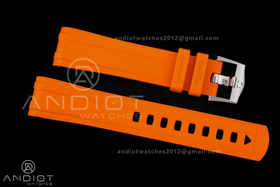 Seamaster 300M Diver SS VSF 1:1 Best Edition Black/Orange Dial on SS Mesh Bracelet VS8806 Super Clone