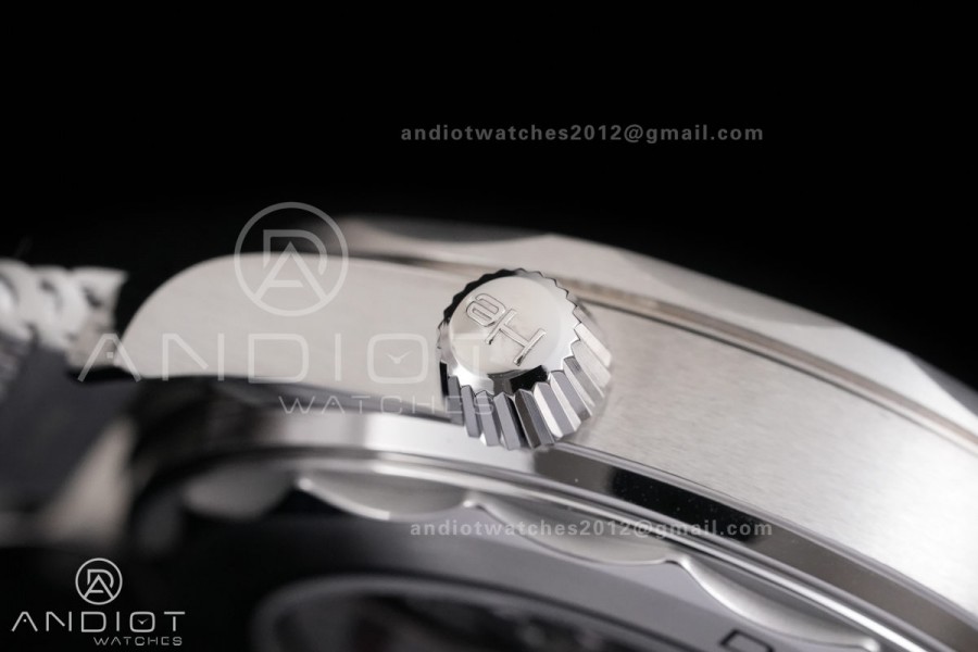 Seamaster 300M Diver SS VSF 1:1 Best Edition Black/Orange Dial on SS Mesh Bracelet VS8806 Super Clone