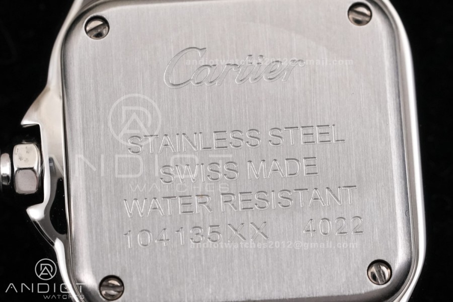 Panthère 22mm BVF 1:1 Best Edition SS Gray Sunburst Dial on SS Bracelet Ronda Quartz