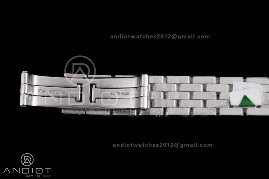 Panthère 22mm BVF 1:1 Best Edition SS Blue Sunburst Dial on SS Bracelet Ronda Quartz