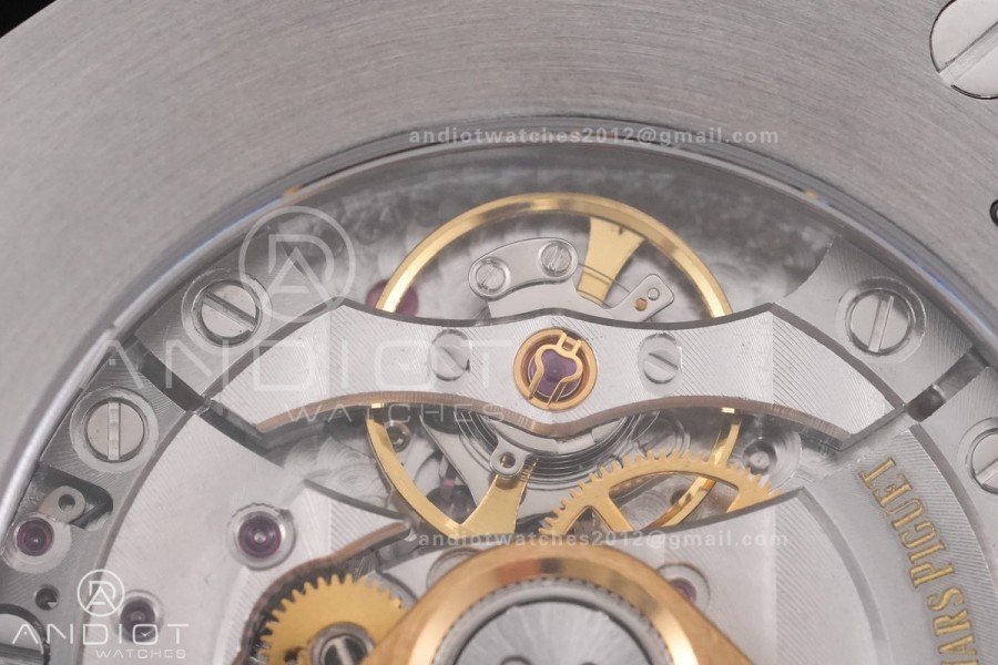 Royal Oak 41mm 15400 SS APSF 1:1 Best Edition Gray Textured Dial on SS Bracelet SA3120 Super Clone V3