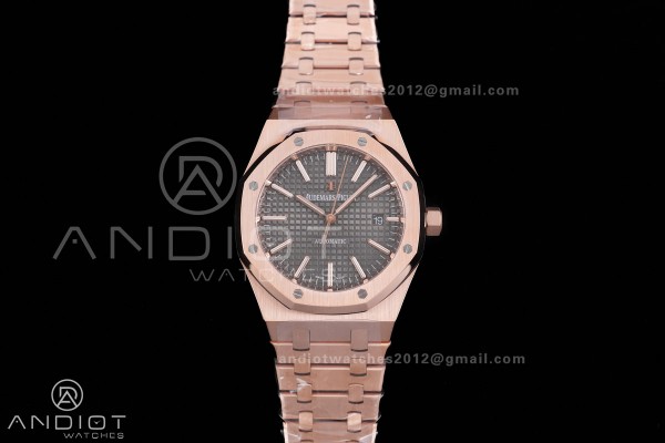 Royal Oak 41mm 15400 RG APSF 1:1 Best Edition Grey...