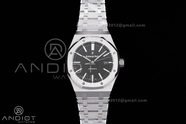 Royal Oak 41mm 15400 SS APSF 1:1 Best Edition Blac...