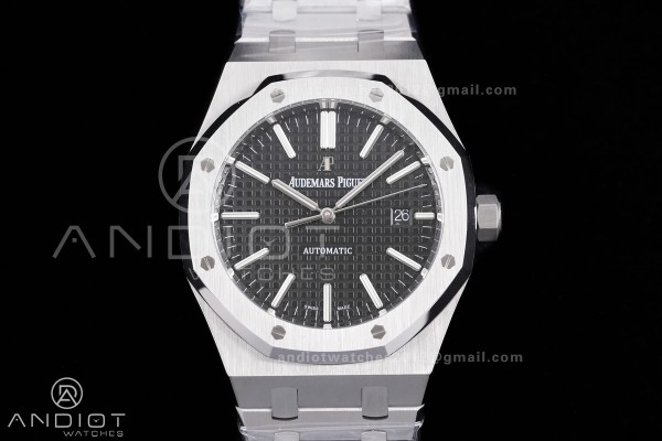 Royal Oak 41mm 15400 SS APSF 1:1 Best Edition Blac...