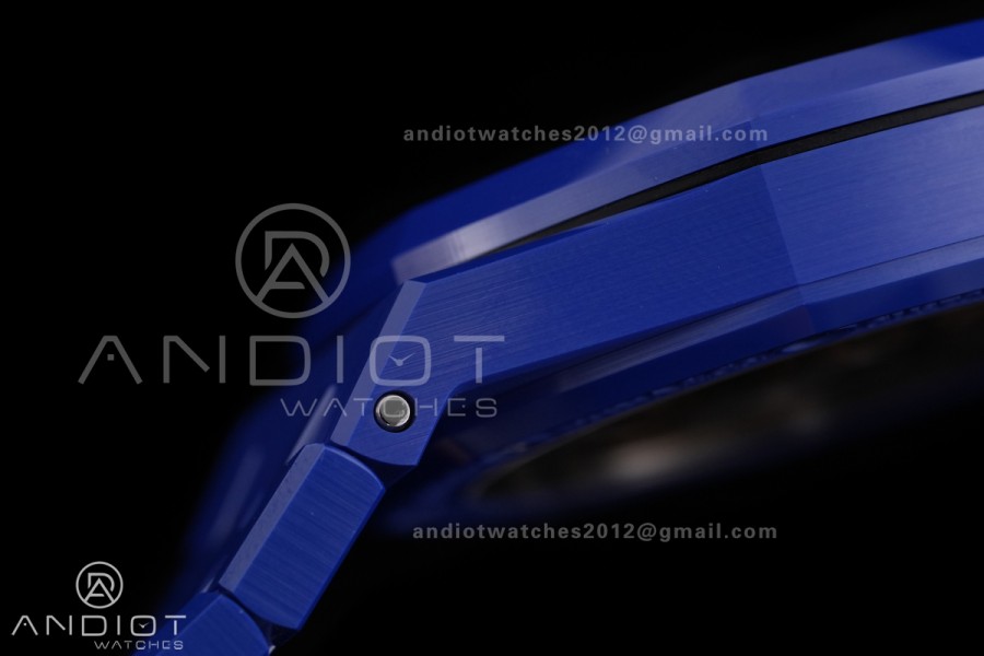 Royal Oak 15500 Blue Ceramic APSF 1:1 Best Edition Takashi Murakami SA4302 Super Clone