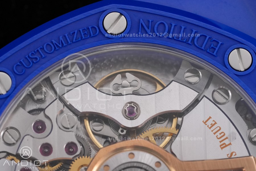 Royal Oak 15500 Blue Ceramic APSF 1:1 Best Edition Takashi Murakami SA4302 Super Clone