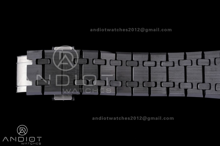 Royal Oak 15500 Black Ceramic APSF 1:1 Best Edition Takashi Murakami SA4302 Super Clone