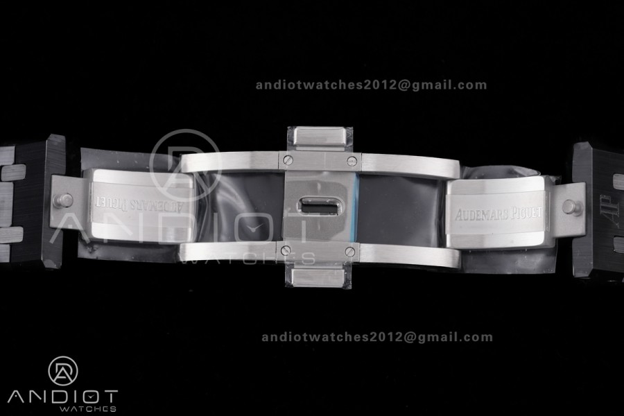 Royal Oak 15500 Black Ceramic APSF 1:1 Best Edition Takashi Murakami SA4302 Super Clone