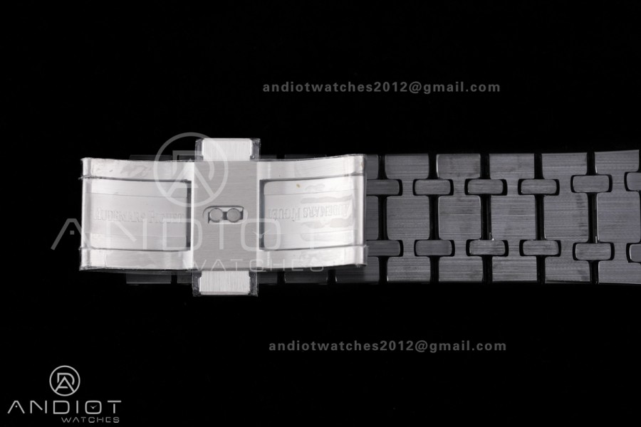 Royal Oak 15500 Black Ceramic APSF 1:1 Best Edition Takashi Murakami SA4302 Super Clone