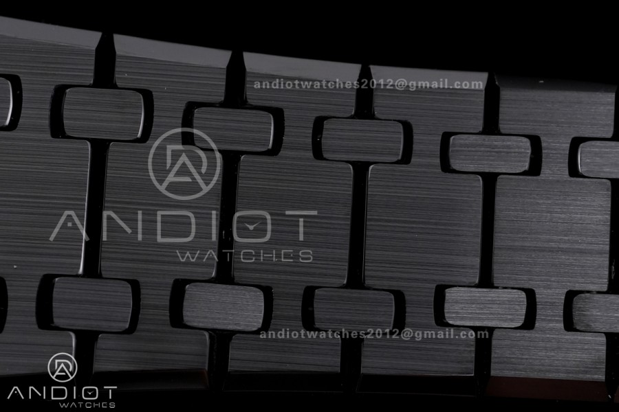 Royal Oak 15500 Black Ceramic APSF 1:1 Best Edition Takashi Murakami SA4302 Super Clone