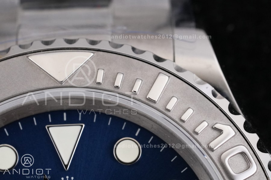 Yacht-Master 126622 904L Steel QF 1:1 Best Edition Blue Dial on SS Bracelet QF3235
