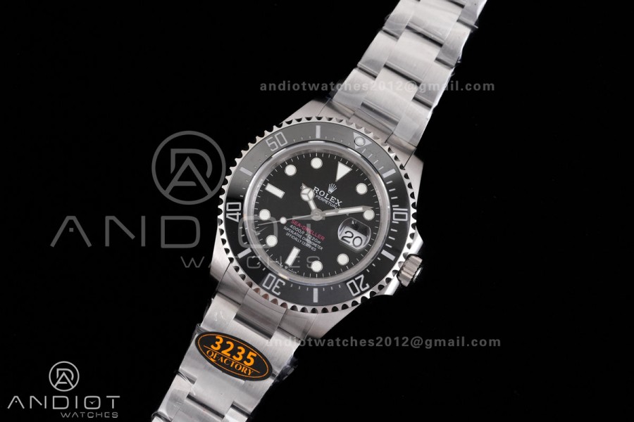 Sea Dweller 126600 QF 1:1 Best Edition 904L SS Case and Bracelet QF3235