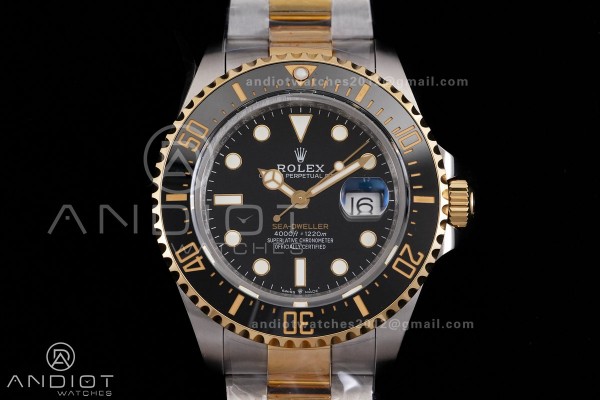 Sea Dweller 126603 QF 1:1 Best Edition 904L SS/YG ...