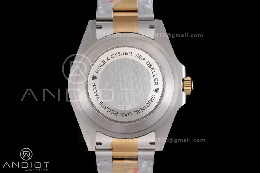 Sea Dweller 126603 QF 1:1 Best Edition 904L SS/YG Case and Bracelet QF3235