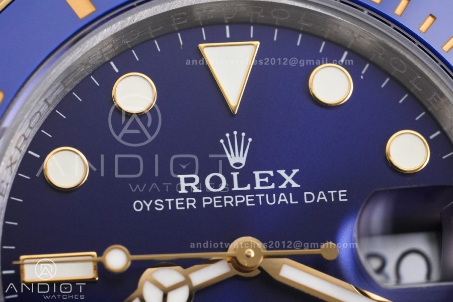 Submariner 41mm 126613 LB QF 1:1 Best Edition 904L SS/YG Case and Bracelet Blue Dial QF3235
