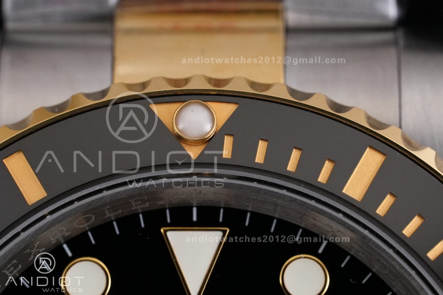 Submariner 41mm 126613 LN QF 1:1 Best Edition 904L SS/YG Case and Bracelet Black Dial QF3235