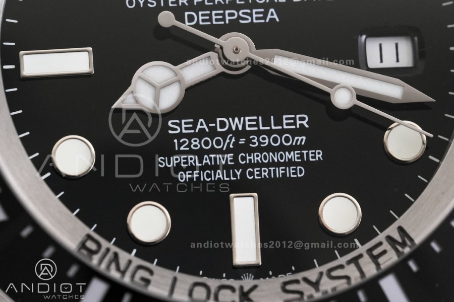 Sea Dweller DeepSea 126660 QF 1:1 Best Edition 904L SS Case and Bracelet QF3235