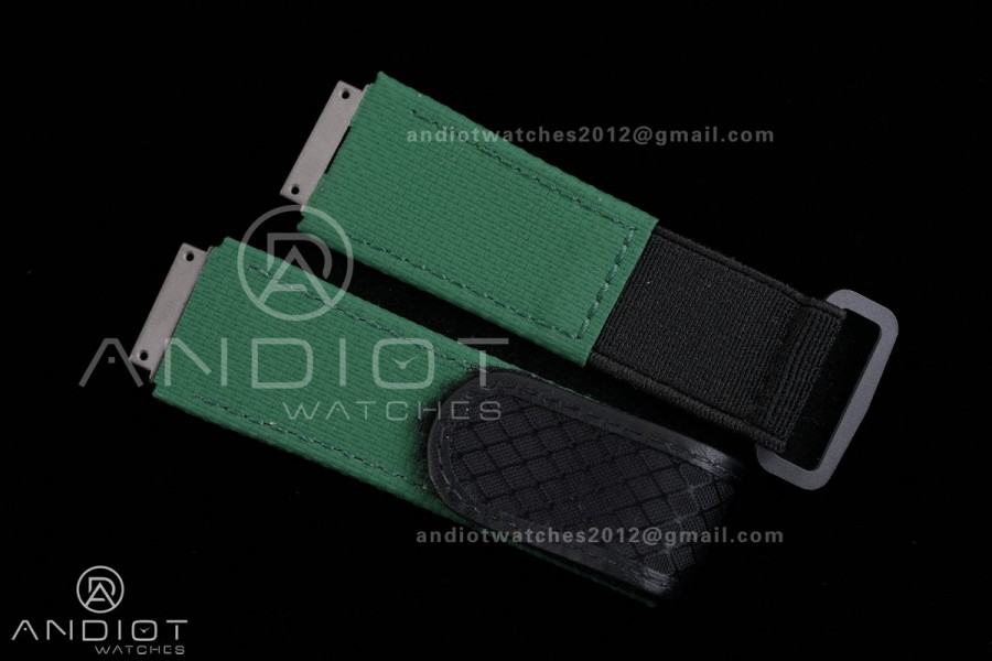 AVF RM67-02 Black NTPT Italy Dial on Red Nylon strap CRMA7 Clone