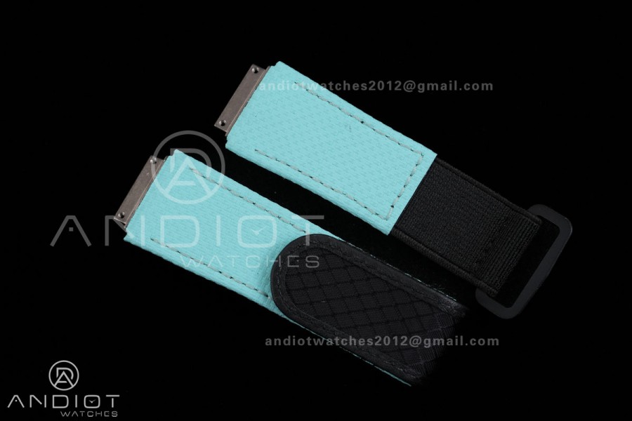 AVF RM67-02 Germany Black NTPT Spain Skeleton Dial on Red Elastic strap CRMA7 Clone