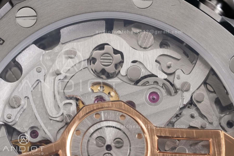 Royal Oak Chrono 26240 SS DDF 1:1 Best Edition White Dial on Rubber Strap DD4401 Super Clone (SW Dial)