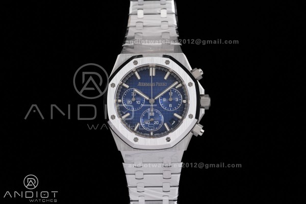 Royal Oak Chrono 26240 SS DDF 1:1 Best Edition Blu...
