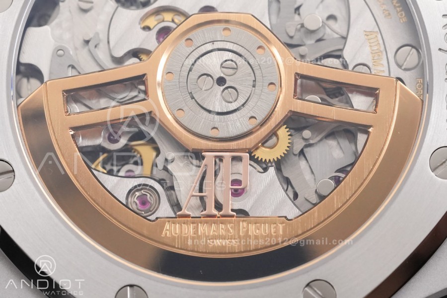 Royal Oak Chrono 26240 SS DDF 1:1 Best Edition Blue Dial on SS Bracelet DD4401 Super Clone (SW Dial)