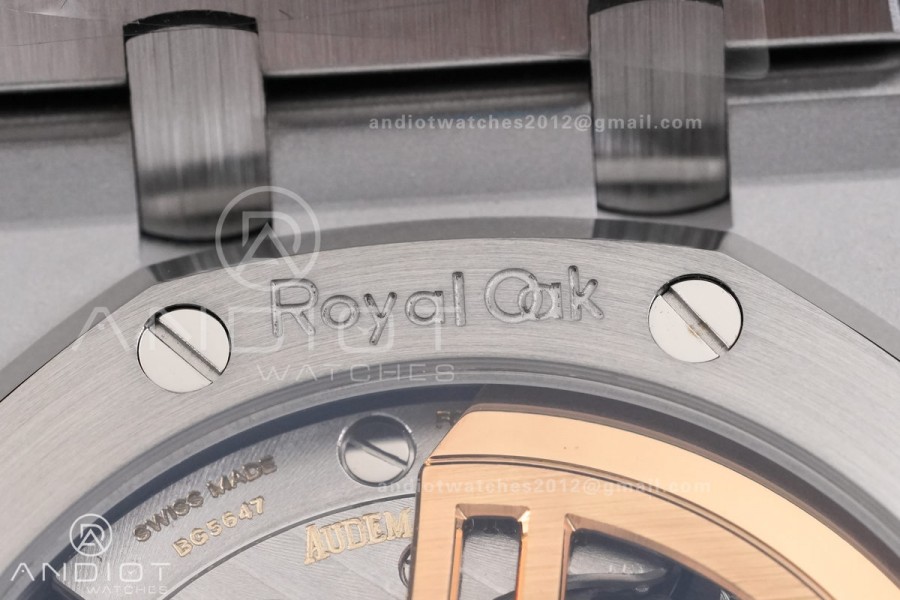 Royal Oak Chrono 26240 SS DDF 1:1 Best Edition Blue Dial on SS Bracelet DD4401 Super Clone (SW Dial)