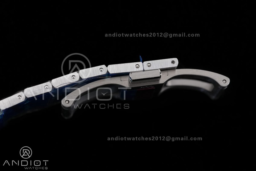 Royal Oak Chrono 26240 SS DDF 1:1 Best Edition Blue Dial on SS Bracelet DD4401 Super Clone (SW Dial)