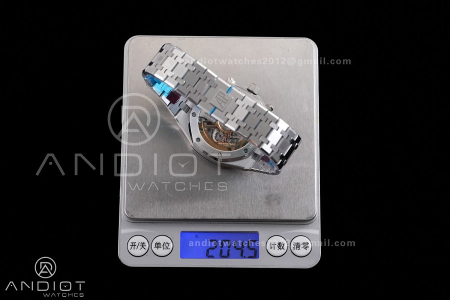 Royal Oak Chrono 26240 SS DDF 1:1 Best Edition Blue Dial on SS Bracelet DD4401 Super Clone (SW Dial)