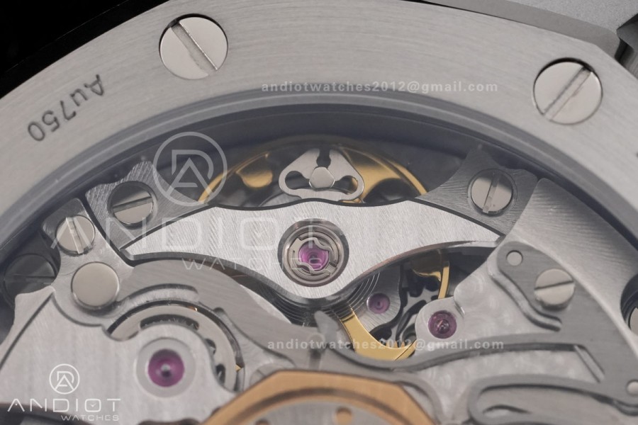 Royal Oak Chrono 26240 SS DDF 1:1 Best Edition Blue Dial on SS Bracelet DD4401 Super Clone (SW Dial)