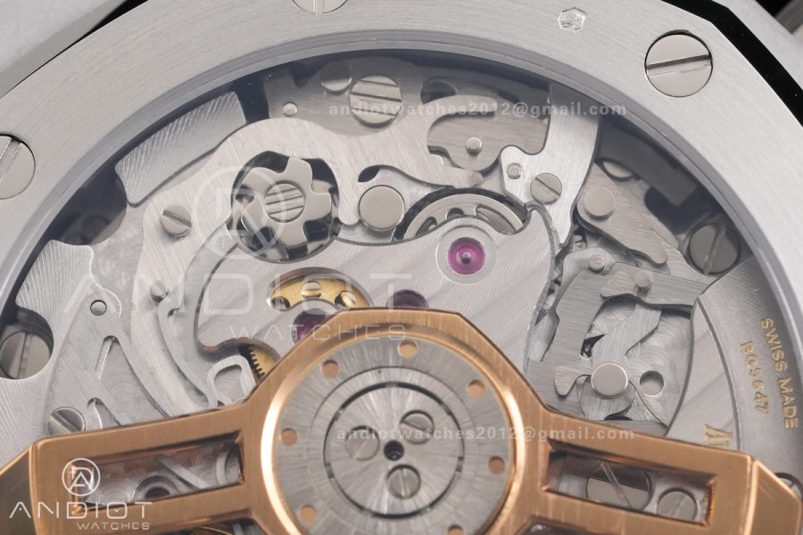 Royal Oak Chrono 26240 SS DDF 1:1 Best Edition Blue Dial on SS Bracelet DD4401 Super Clone (SW Dial)