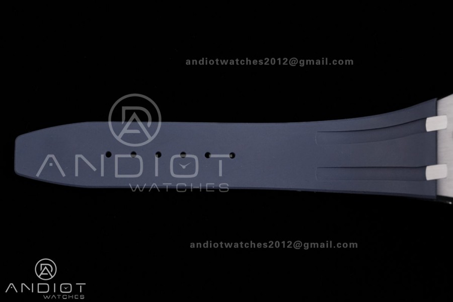 Royal Oak Chrono 26240 SS DDF 1:1 Best Edition Blue Dial on Rubber Strap DD4401 Super Clone (SW Dial)