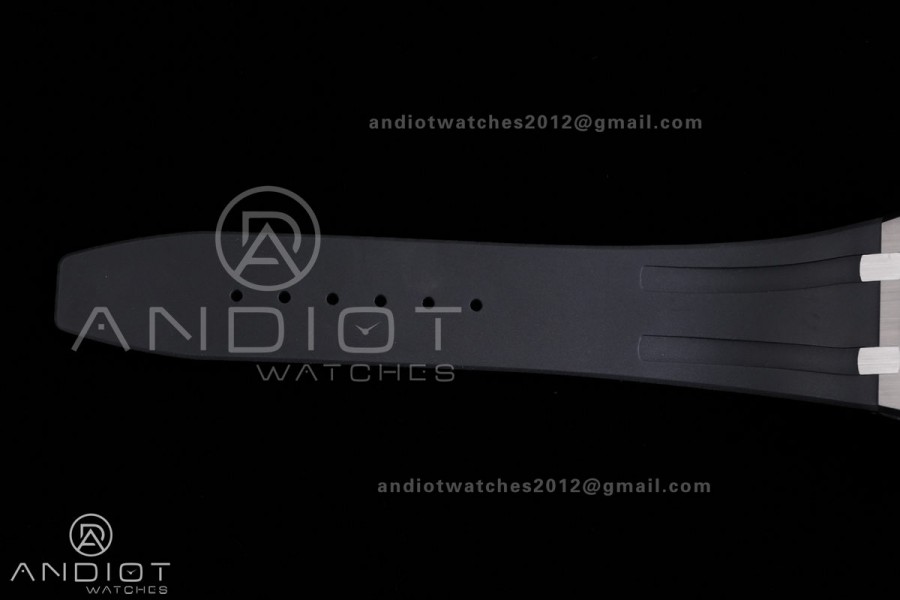 Royal Oak Chrono 26240 SS DDF 1:1 Best Edition Black Dial on Rubber Strap DD4401 Super Clone (SW Dial)