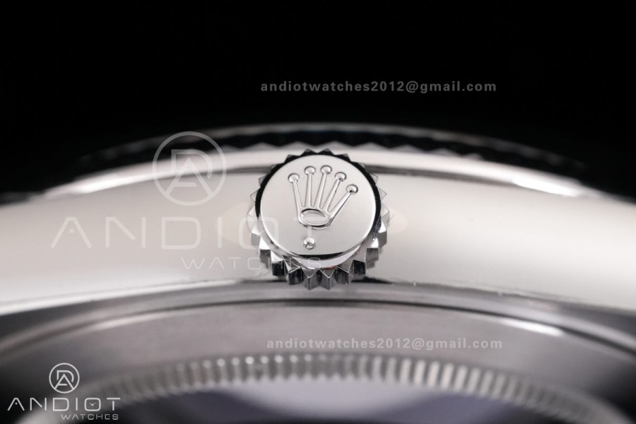 DayDate 40 228239 VSF 1:1 Best Edition Ice Blue Roman Dial on President Bracelet VS3255