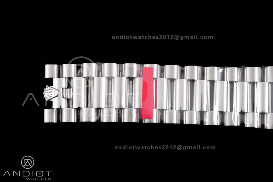 DayDate 40 228239 VSF 1:1 Best Edition Ice Blue Roman Dial on President Bracelet VS3255