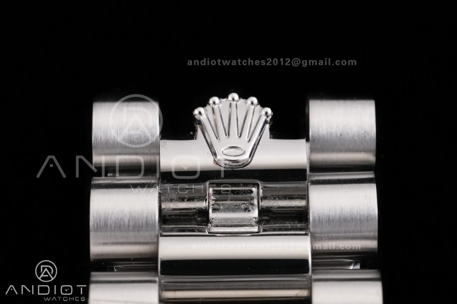 DayDate 40 228239 VSF 1:1 Best Edition Ice Blue Roman Dial on President Bracelet VS3255