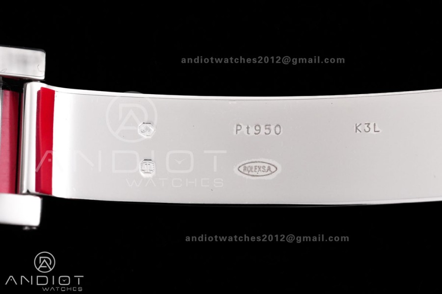 DayDate 40 228239 VSF 1:1 Best Edition Ice Blue Roman Dial on President Bracelet VS3255