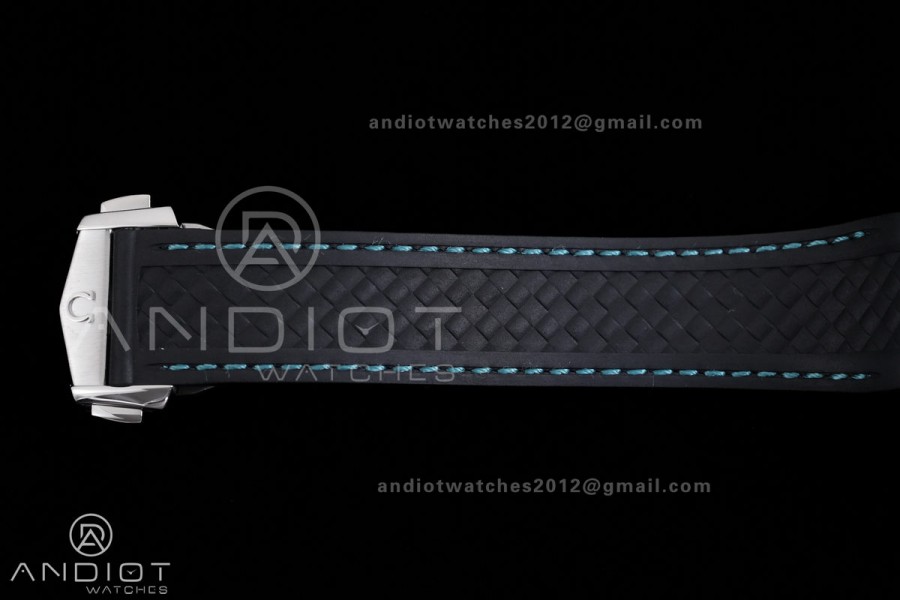 Aqua Terra 150M SS VSF 1:1 Best Edition Turquoise Dial On Black Rubber Strap Super Clone A8900