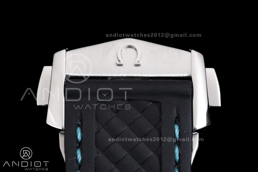 Aqua Terra 150M SS VSF 1:1 Best Edition Turquoise Dial On Black Rubber Strap Super Clone A8900