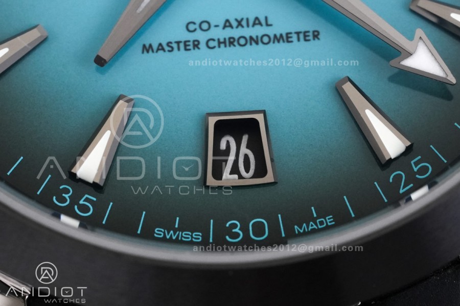 Aqua Terra 150M SS VSF 1:1 Best Edition Turquoise Dial On Black Rubber Strap Super Clone A8900
