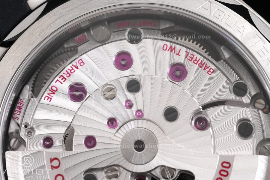 Aqua Terra 150M SS VSF 1:1 Best Edition Turquoise Dial On Black Rubber Strap Super Clone A8900