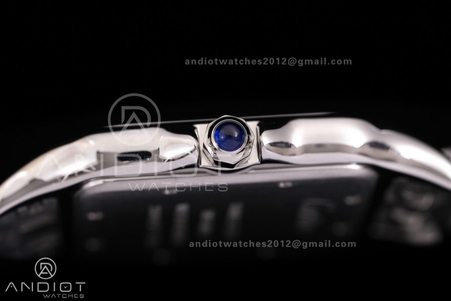 Panthère 31mm BVF 1:1 Best Edition SS White Dial on SS Bracelet Ronda Quartz