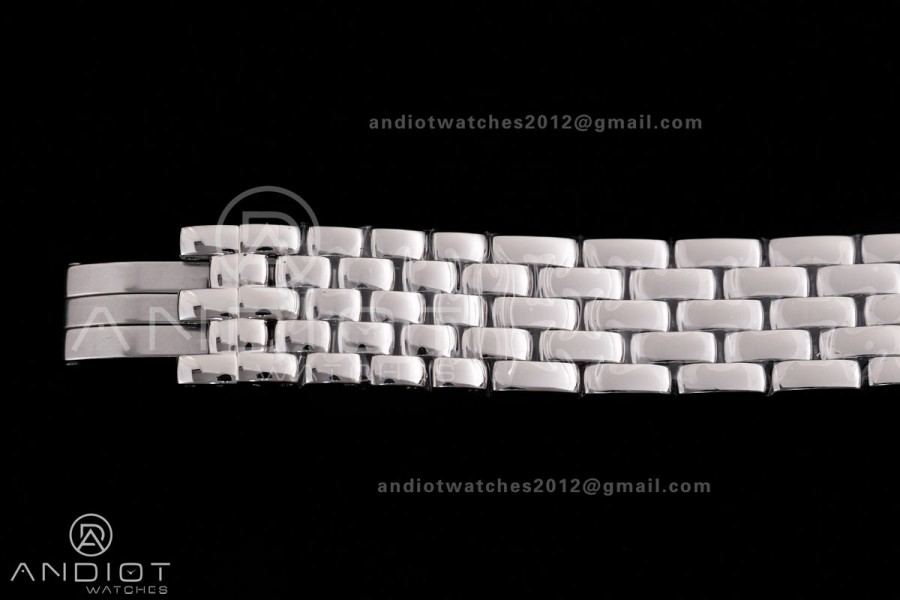 Panthère 31mm BVF 1:1 Best Edition SS White Dial on SS Bracelet Ronda Quartz