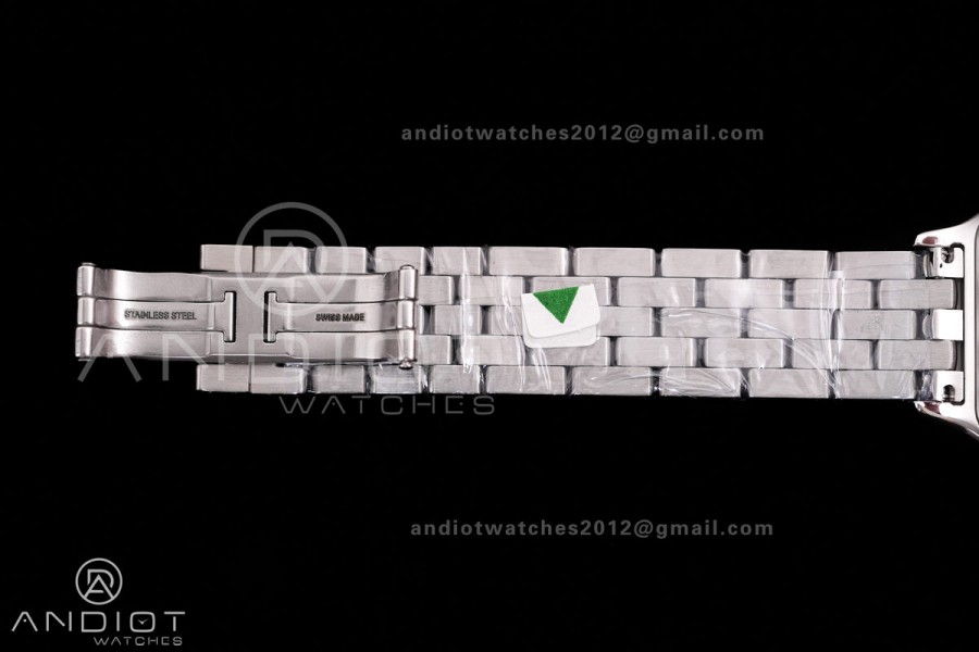 Panthère 31mm BVF 1:1 Best Edition SS White Dial on SS Bracelet Ronda Quartz