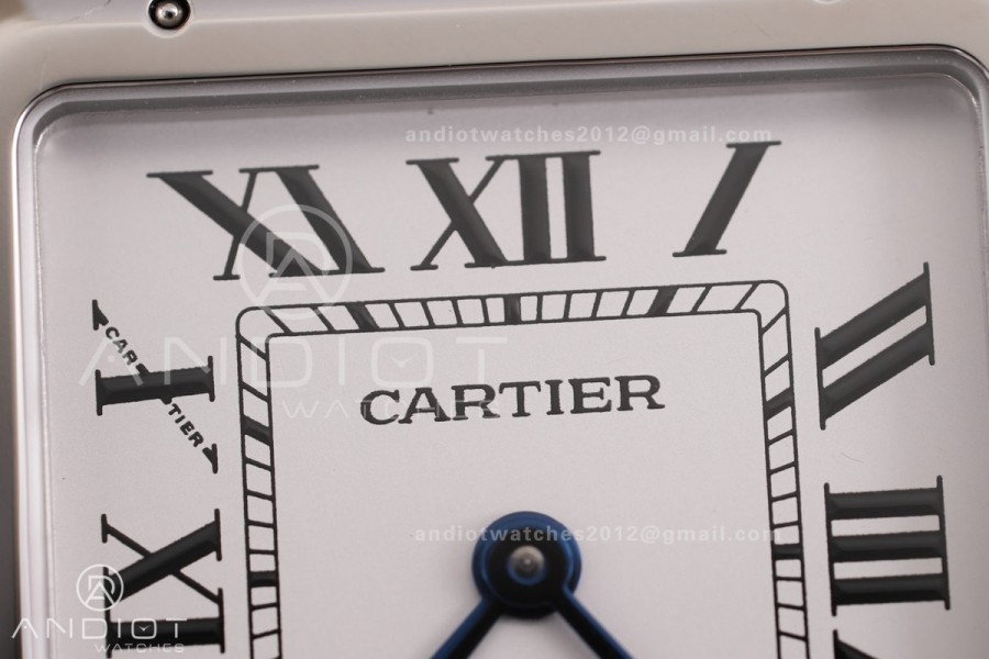 Panthère 31mm BVF 1:1 Best Edition SS White Dial on SS Bracelet Ronda Quartz