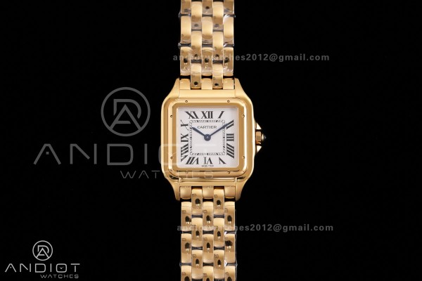 Panthère 31mm BVF 1:1 Best Edition YG White Dial ...